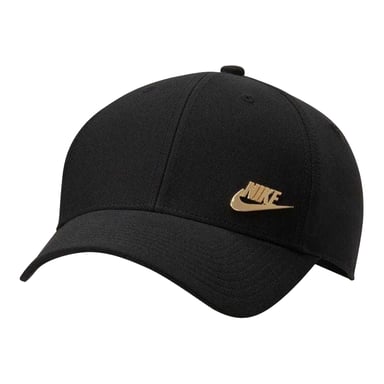 Nike Club Metal Logo Structured Baseball Cap (Black)