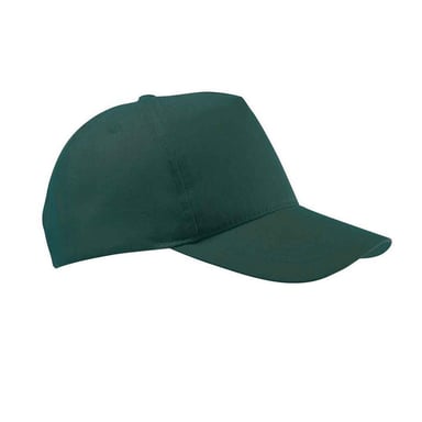 SOLS Buzz 5 Panel Baseball Cap (Forest Green)