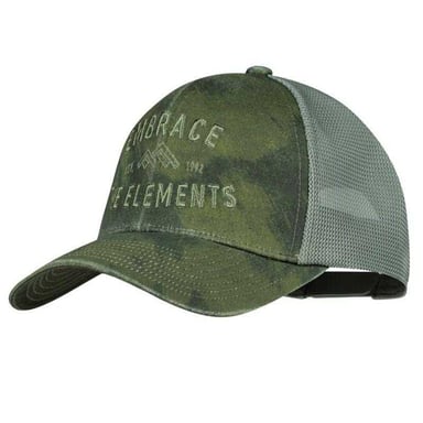 Buff Unisex Volwassen Embrace The Elements Trucker Cap (Groen)