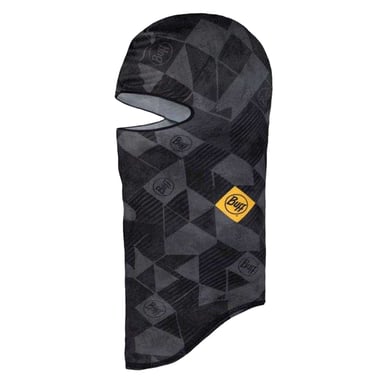 Buff Uniseks Driehoekige EcoStretch-balaclava voor volwassenen (Zwart)