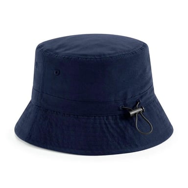 Beechfield Unisex Adult Recycled Polyester Bucket Hat (French Navy)