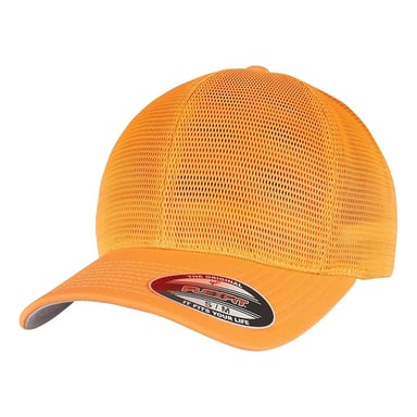 Flexfit 360 Omnimesh Baseball Cap (Neon Orange)