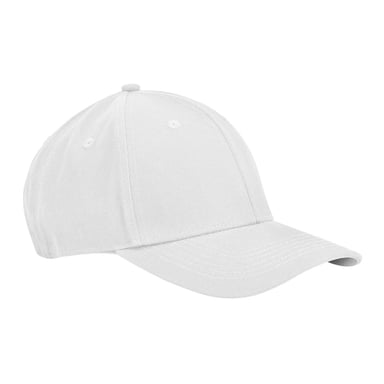 Beechfield EarthAware Classic 6 Panel Organic Cotton Baseball Cap (Wit)