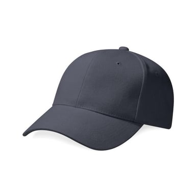 Beechfield Unisex Adult Pro-Style Heavy Brushed Cotton Baseball Cap (Graphite)