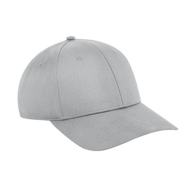 Beechfield Urbanwear 6 Panel Snapback Cap (Light Grey)