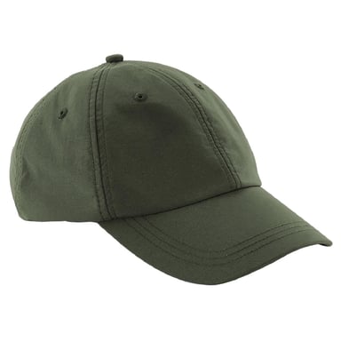 Beechfield Unisex Outdoor Waterproof 6 Panel Baseball Cap (Olive)