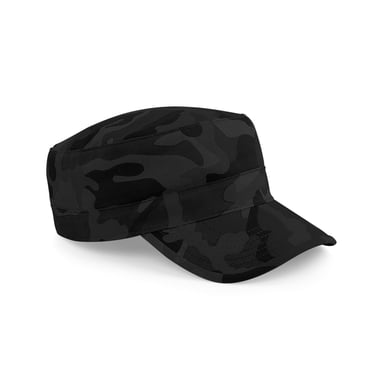 Beechfield Unisex Adult Camo Army Cap (Midnight)