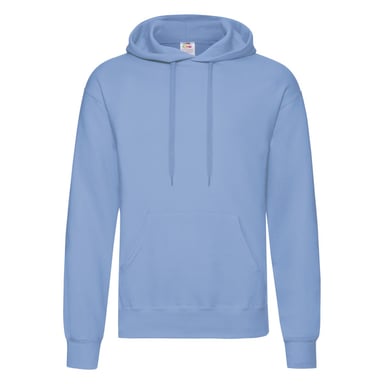 Fruit of the Loom Mens Classic Hooded Hoodie (Sky Blue)