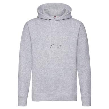 Fruit of the Loom Mens Premium Heather Hoodie (Heather Grey)