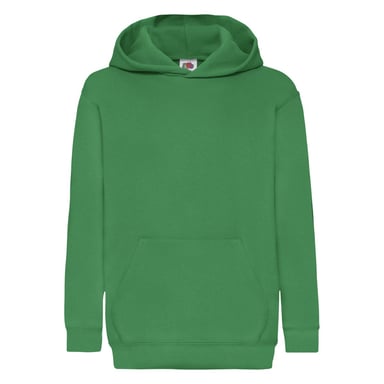 Fruit of the Loom Childrens/Kids Classic 260 Hoodie (Kelly Green)