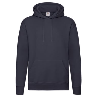 Fruit of the Loom Mens Premium 70/30 Plain Hoodie (Deep Navy)