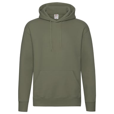Fruit of the Loom Mens Premium 70/30 Plain Hoodie (Classic Olive)