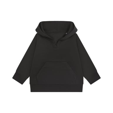 Larkwood Childrens/Kids Plain Sustainable Hoodie (Black)