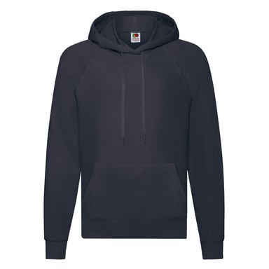 Fruit of the Loom Mens Lightweight Pullover Hoodie (Deep Navy)