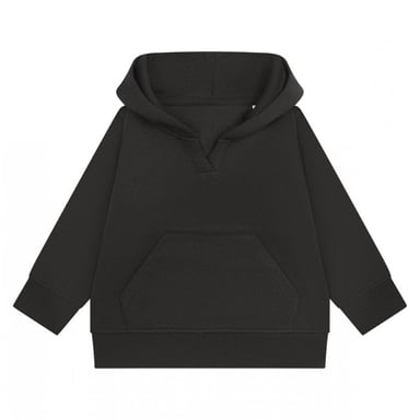 Larkwood Childrens/Kids Plain Hoodie (Black)