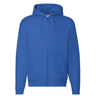 Fruit of the Loom Mens Premium Full Zip Hoodie (Royal Blue)