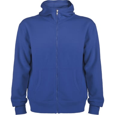 Roly Mens Montblanc Full Zip Hoodie (Royal Blue)