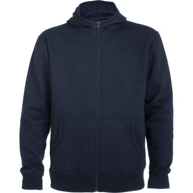Roly Mens Montblanc Full Zip Hoodie (Navy)