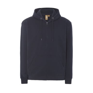 JHK Unisex Adult Fuji Full Zip Hoodie (Navy)