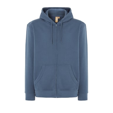 JHK Unisex Adult Fuji Full Zip Hoodie (Steel Blue)