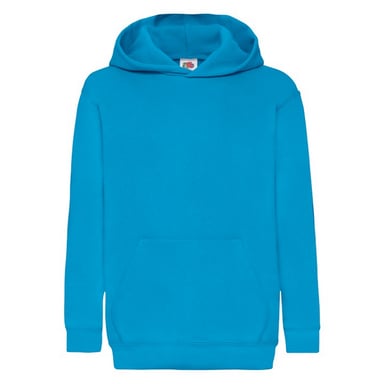Fruit of the Loom Childrens/Kids Classic Hoodie (Azure Blue)