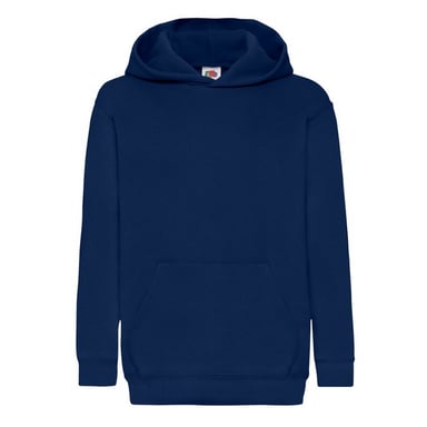 Fruit of the Loom Childrens/Kids Classic Hoodie (Navy)