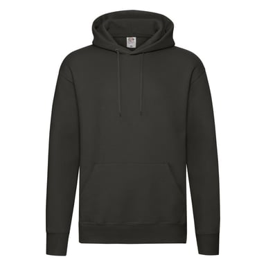 Fruit of the Loom Mens Premium Hoodie (Charcoal)