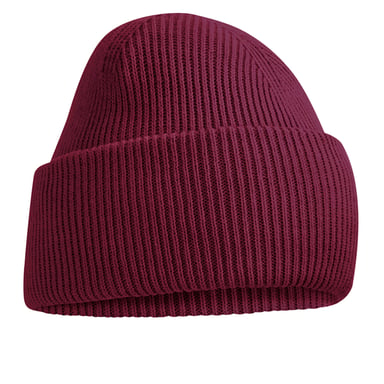 Beechfield Classic Engineered Deep Cuffed Beanie (Burgundy)