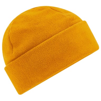 Beechfield Fleece Recycled Beanie (Mustard Yellow)