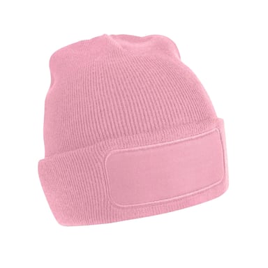 Beechfield Unisex Adult Original Patch Beanie (Dusty Pink)