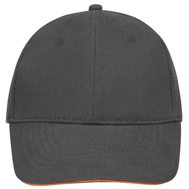 SOLS Buffalo 6 Panel Baseball Cap (Solid Grey)