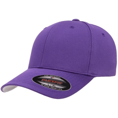 Flexfit Wooly Combed Cap (Purple)