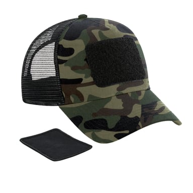 Beechfield Unisex Adult Trucker Cap (Jungle Camo)