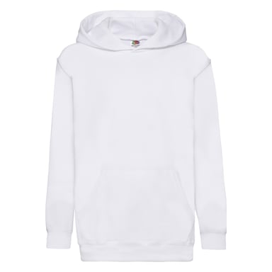 Fruit of the Loom Childrens/Kids Classic 260 Hoodie (White)
