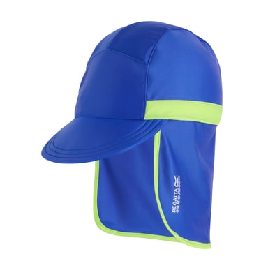 Regatta Childrens/Kids Neck Protector Cap (Olympian Blue/Sharp Green)