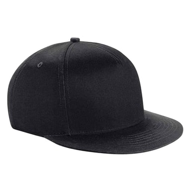 Beechfield Childrens/Kids Snapback Cap (Black)