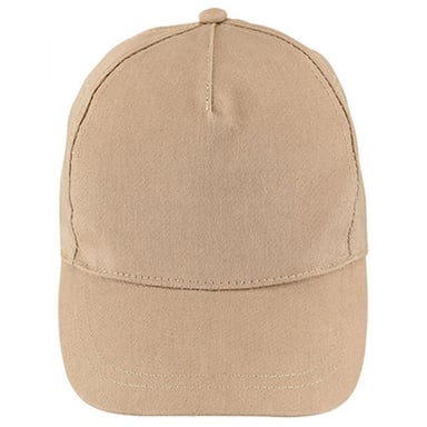SOLS Buzz 5 Panel Baseball Cap (Sand)