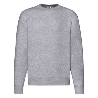 Fruit of the Loom Mens Premium Set-in Sweatshirt (Heather Grey)