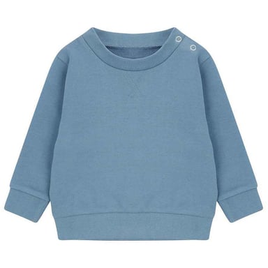 Larkwood Childrens/Kids Plain Sustainable Sweatshirt (Stone Blue)