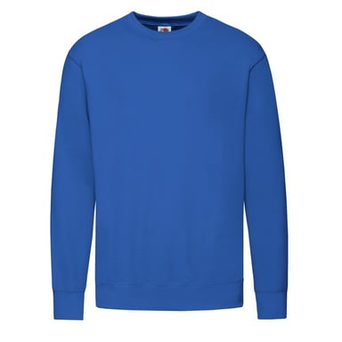 Fruit Of The Loom Mens Lightweight Set-in Sweatshirt (Royal Blue)