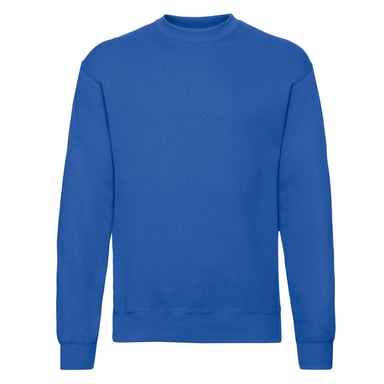 Fruit of the Loom Mens Classic Set-in Sweatshirt (Royal Blue)