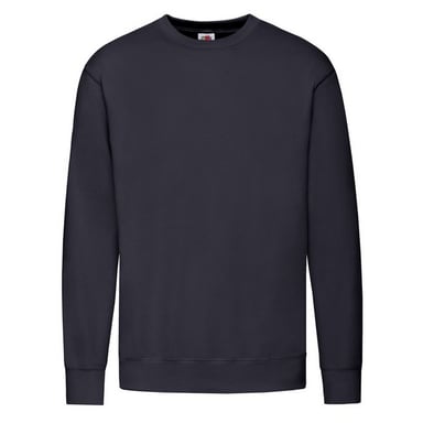 Fruit Of The Loom Mens Lightweight Set-in Sweatshirt (Deep Navy)