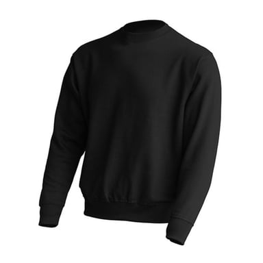 JHK Unisex Adult Crew Neck Sweatshirt (Black)