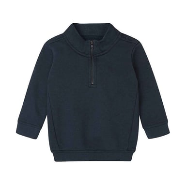 Babybugz Baby Quarter Zip Sweatshirt (Navy)