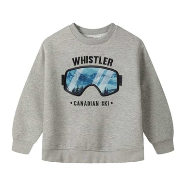 Minoti Boys Graphic Sweatshirt (Grey)