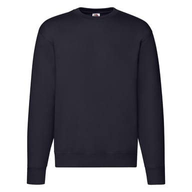 Fruit of the Loom Mens Premium Set-in Sweatshirt (Deep Navy)