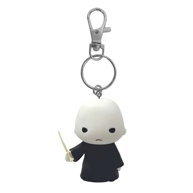 Harry Potter Chibi Voldemort Sleutelhanger (Wit/zwart)