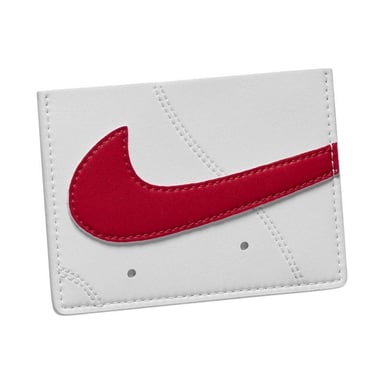 Nike Air Force 1 Card Wallet (White/Red)