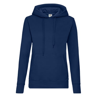 Fruit of the Loom Womens/Ladies Classic Hoodie (Navy)