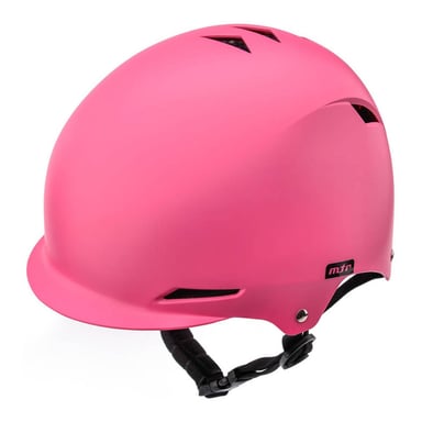 Meteor Childrens/Kids Plain Bike Helmet (Pink)